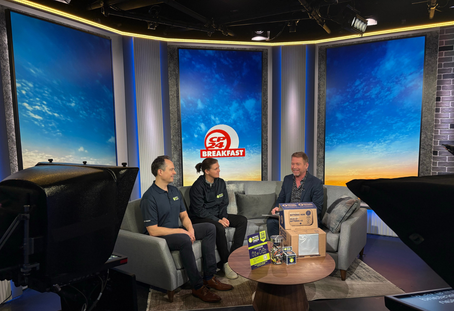 Call2Recycle on the CP24 Breakfast morning TV show!