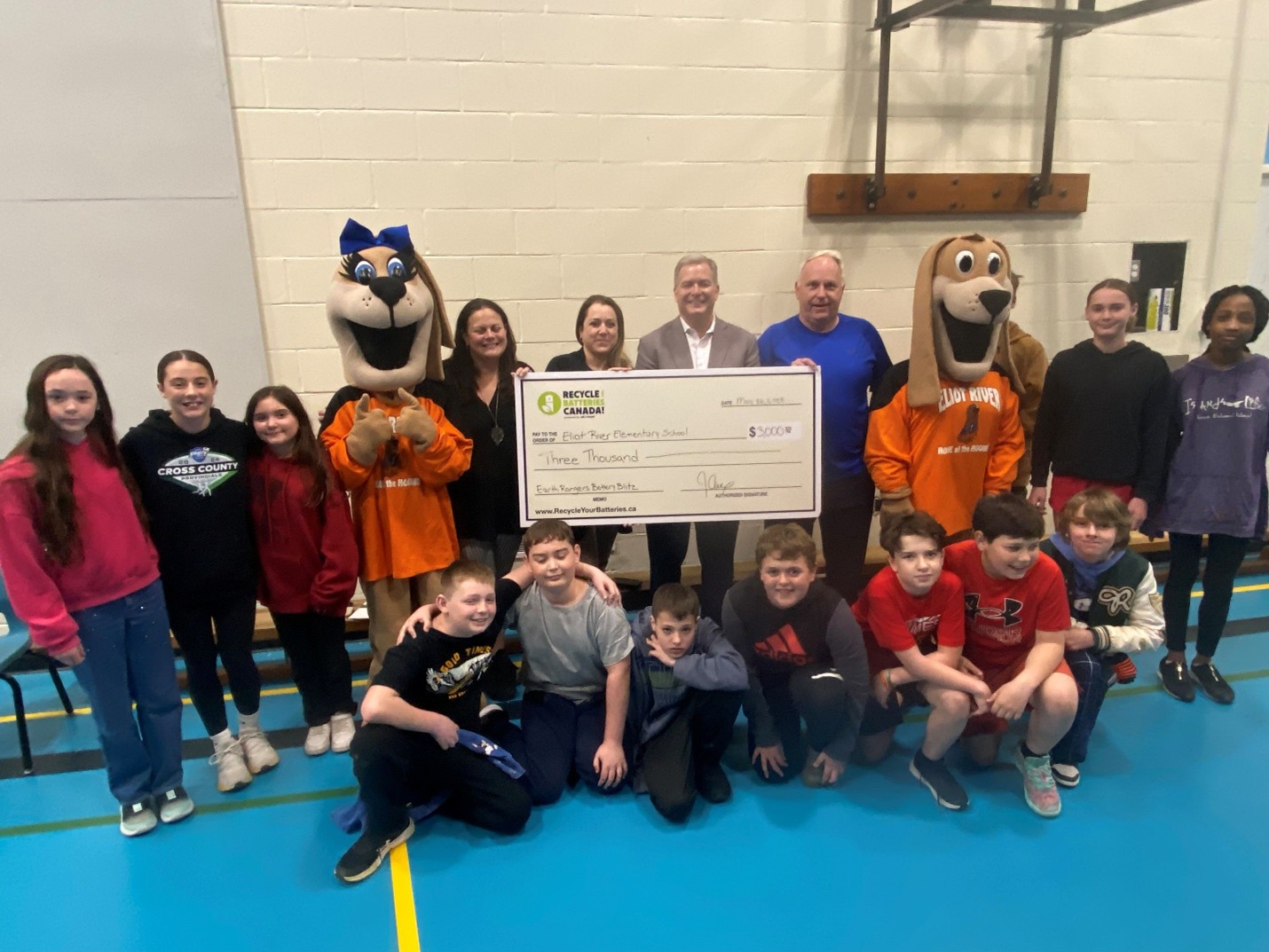 Eliot River Elementary Reward Ceremony