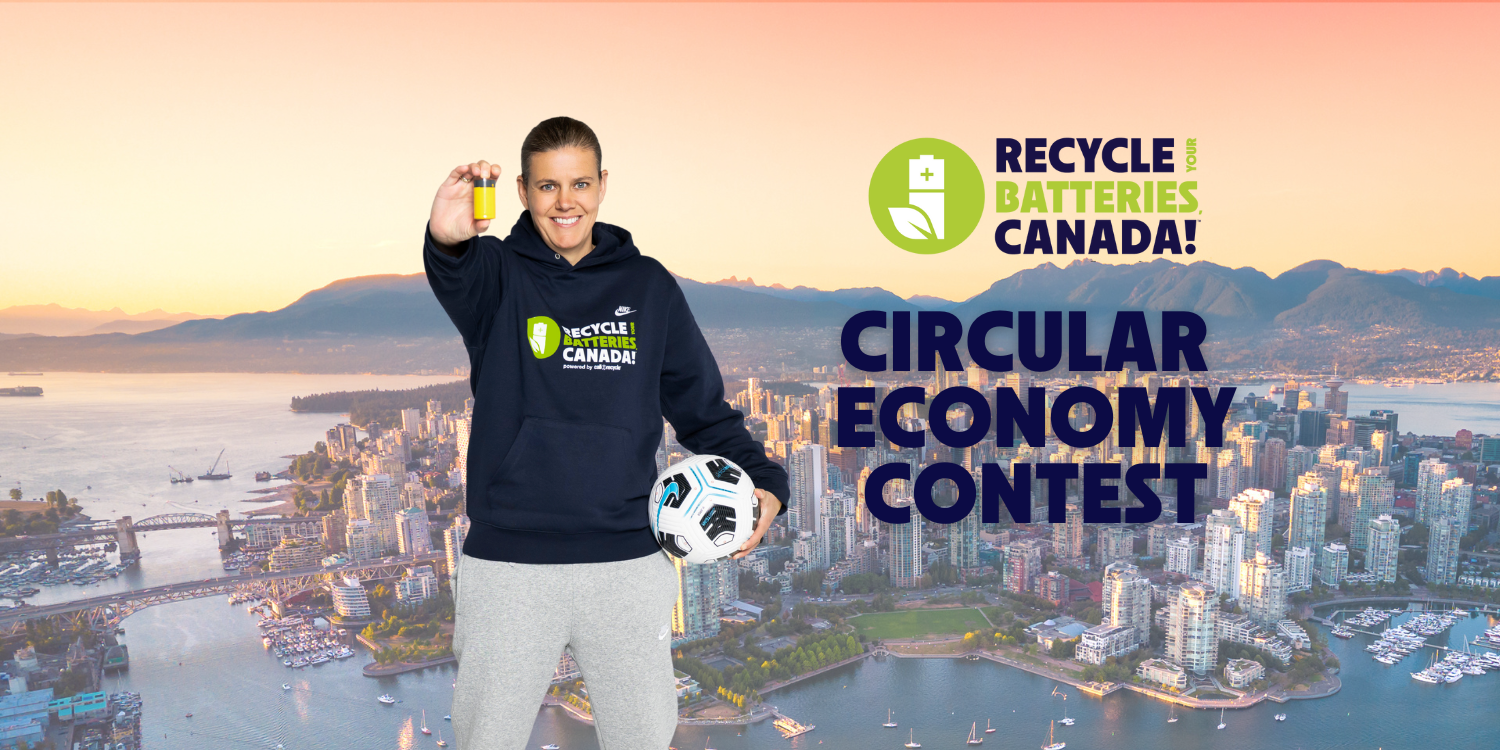 Get Ready for the Circular Economy Contest featuring Christine Sinclair