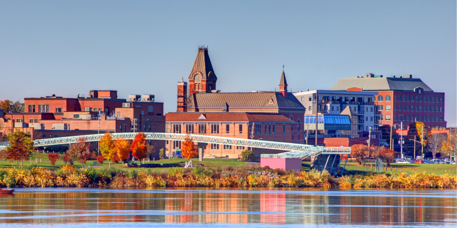 Panorama of Fredericton, New Brunswick