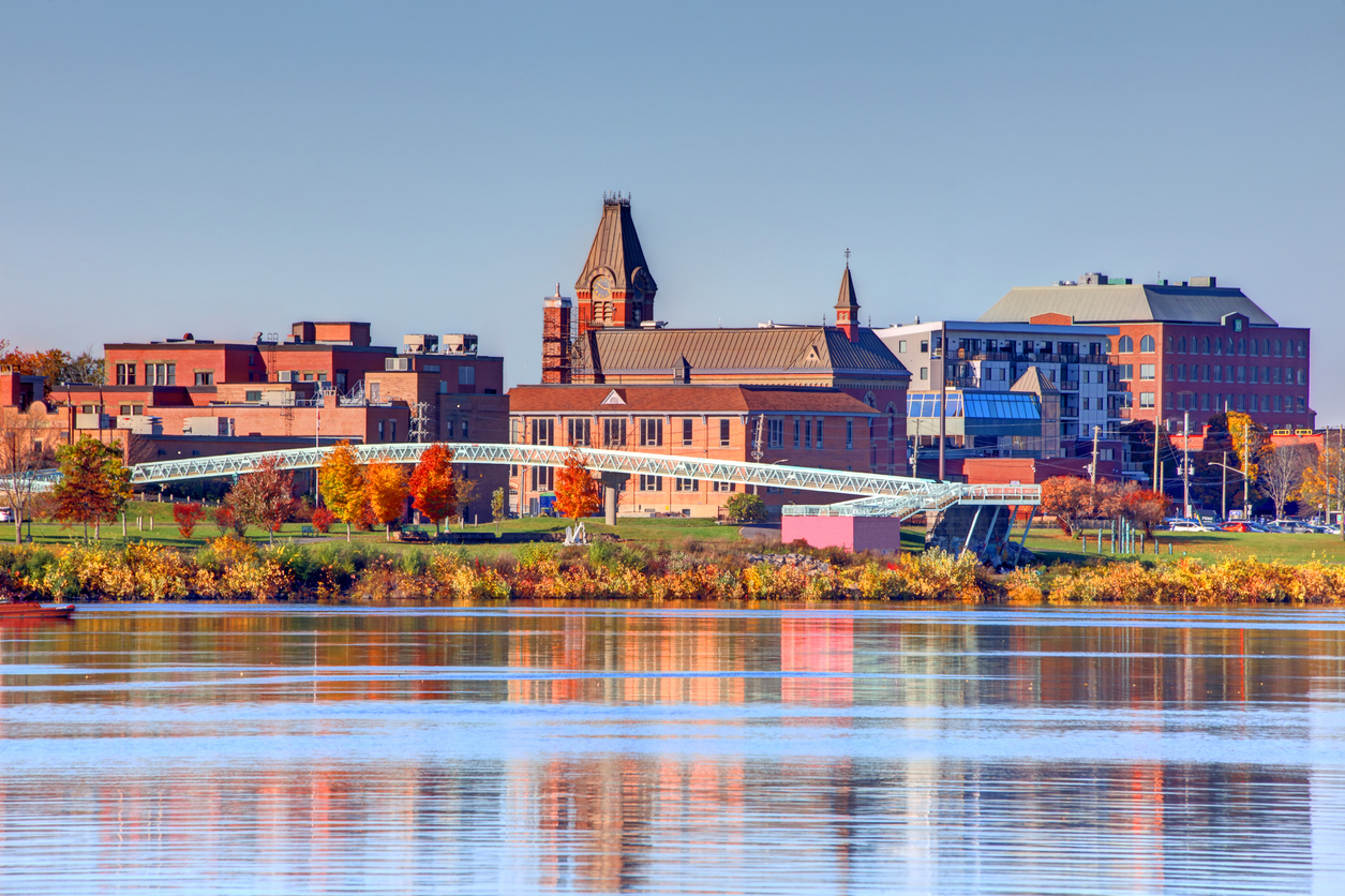 Panorama of Fredericton, New Brunswick